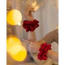 Szatén scrunchie